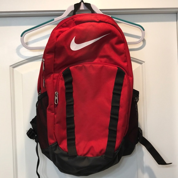Nike Handbags - NIKE Red Large Backpack EXLT Condition